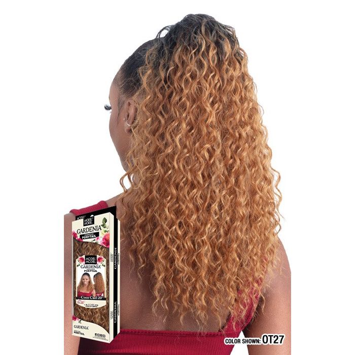 Model Model Gardenia Drawstring Ponytail - COCO CURL 20" - Hollywood Beauty STL
